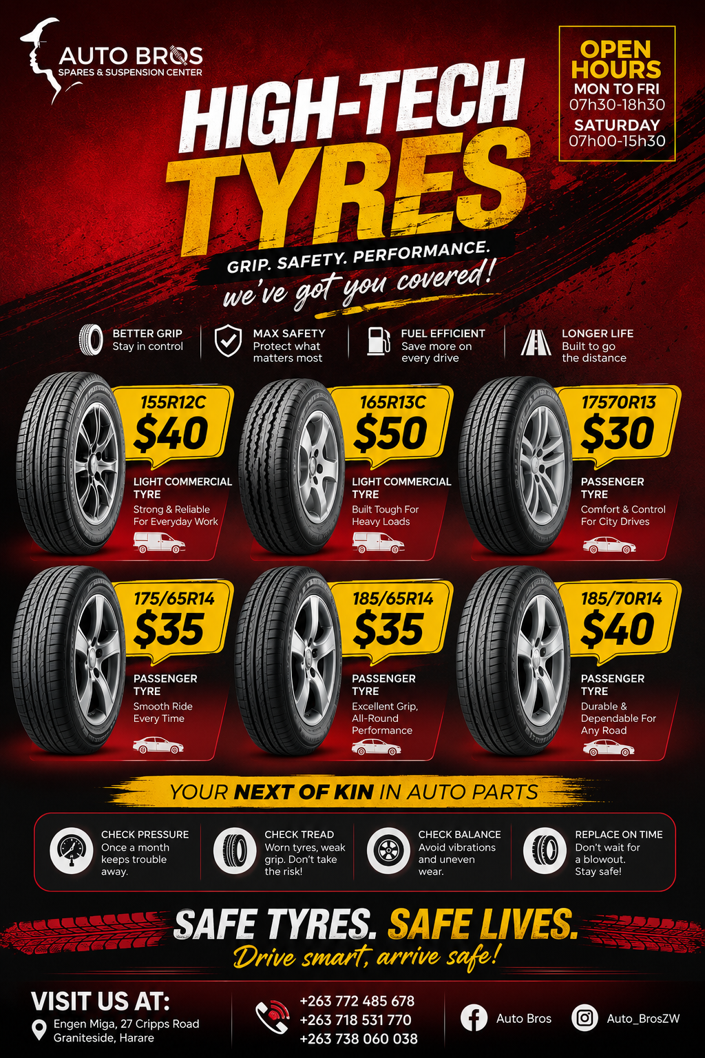 Don't Let Worn Tyres Steal Your Journey: Why Your Tyres Deserve More Attention